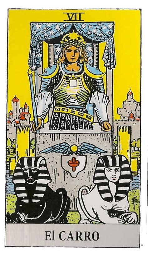 el carro tarot tiziana|El Carro o Carroza en La Baraja Del Tarot